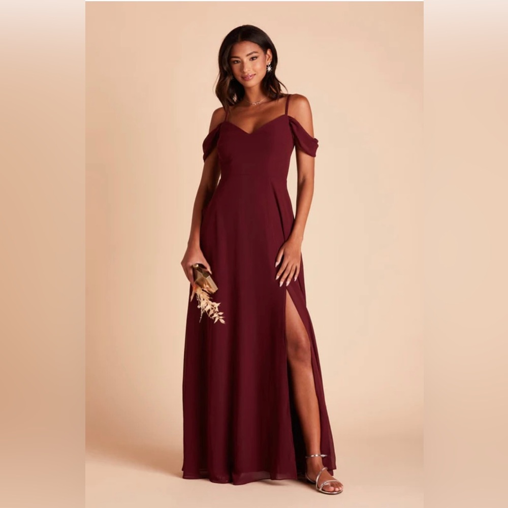 Birdy Grey Devin Dress in color Cabernet size M w/slit